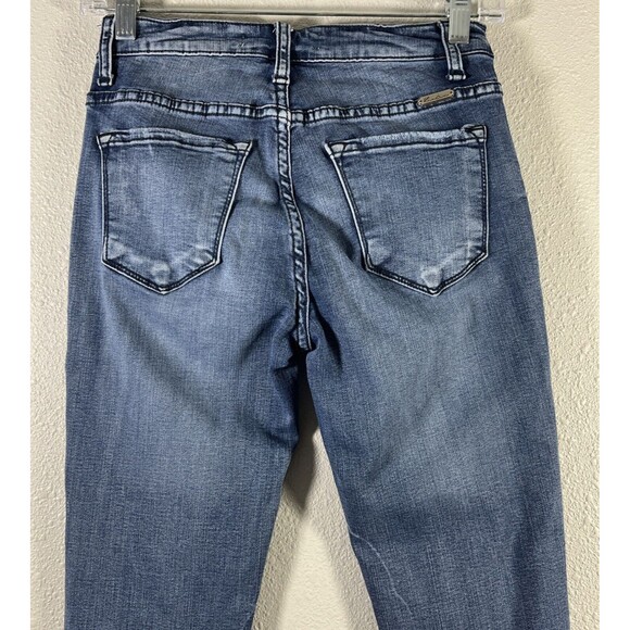 KanCan Blue Denim Skinny Preppy  Normcore Jeans Women's Size 3/25 - Picture 6 of 16